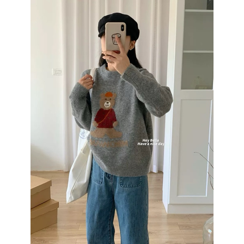 Áo len Gấu Teddy Comic