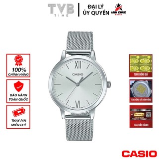 Đồng hồ nữ dây kim loại Casio chính hãng LTP-E157M-7ADF (32mm)
