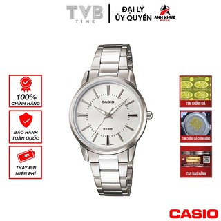 Đồng hồ nữ dây kim loại casio chính hãng ltp-1303d-7avdf