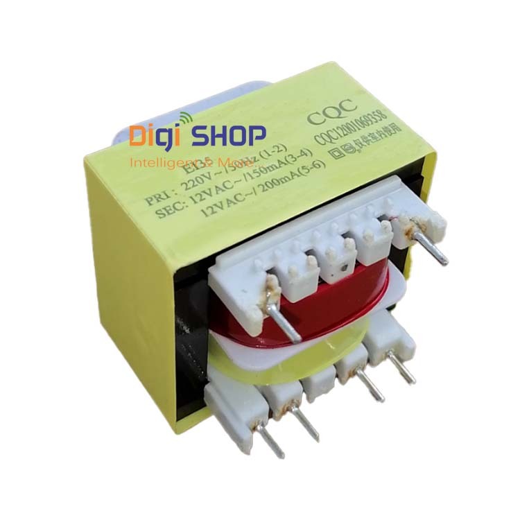Biến áp cách ly hàn mạch 220V 2 đầu ra 12V 9V