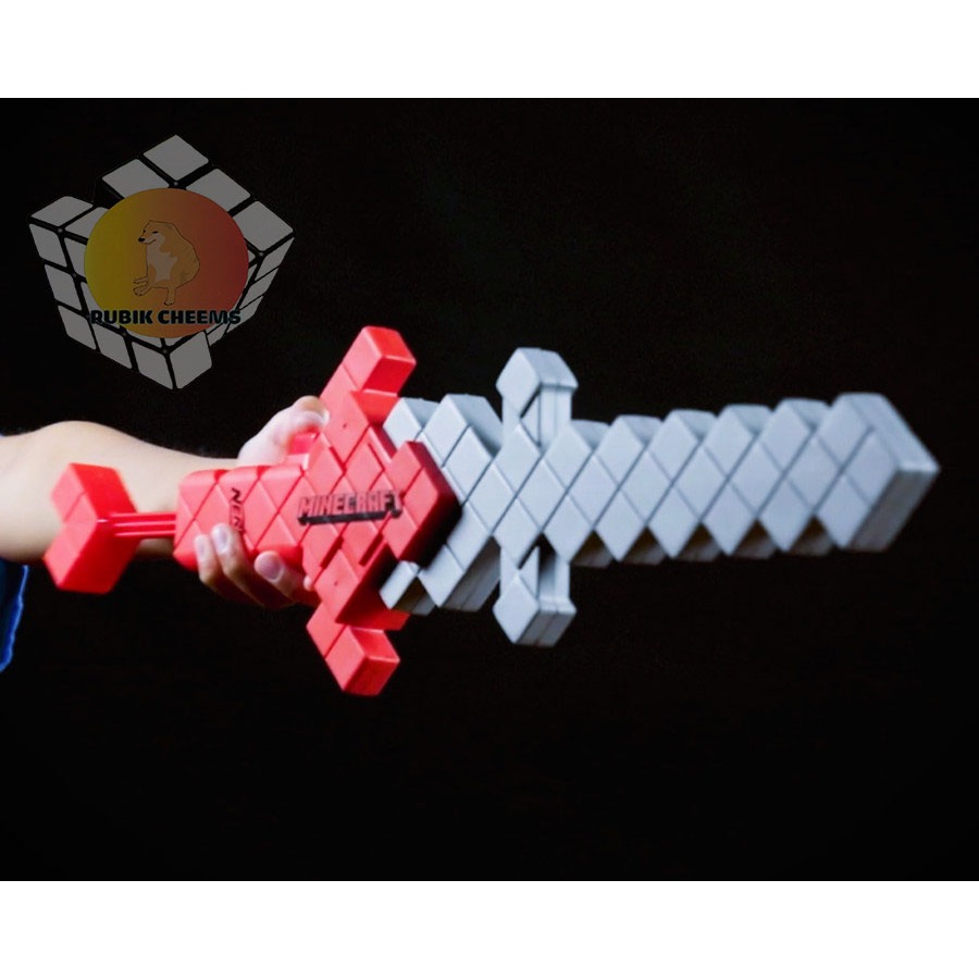 Hộp đồ chơi mô hình Nerf  Minecraft Sword hàng nhập Mỹ Cao cấp