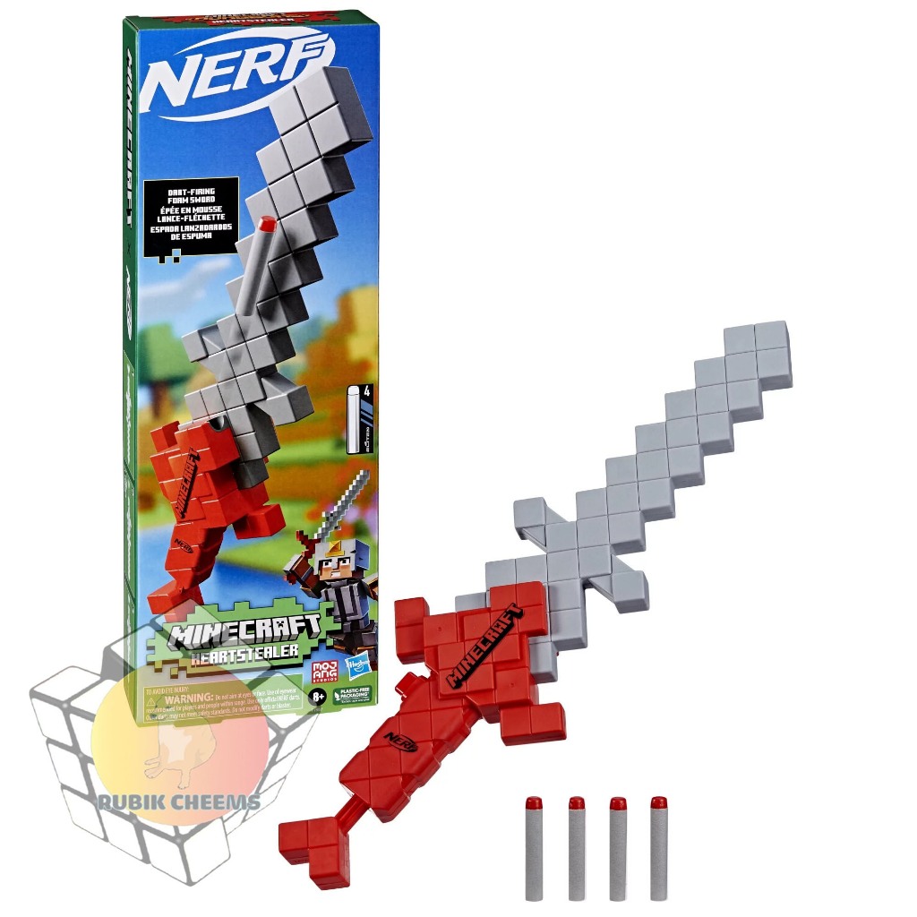 Hộp đồ chơi mô hình Nerf  Minecraft Sword hàng nhập Mỹ Cao cấp