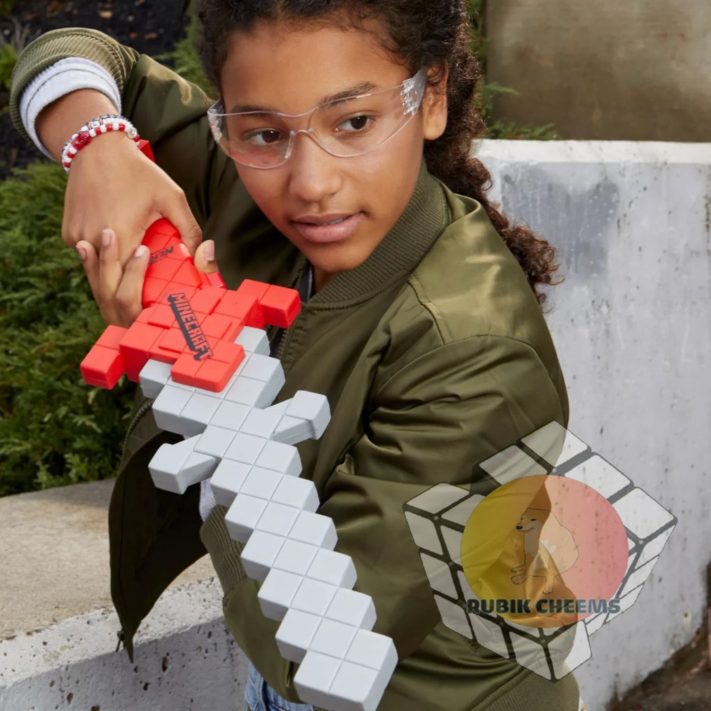 Hộp đồ chơi mô hình Nerf  Minecraft Sword hàng nhập Mỹ Cao cấp