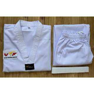 Võ phục Taekwondo vải đẹp tặng kèm đai