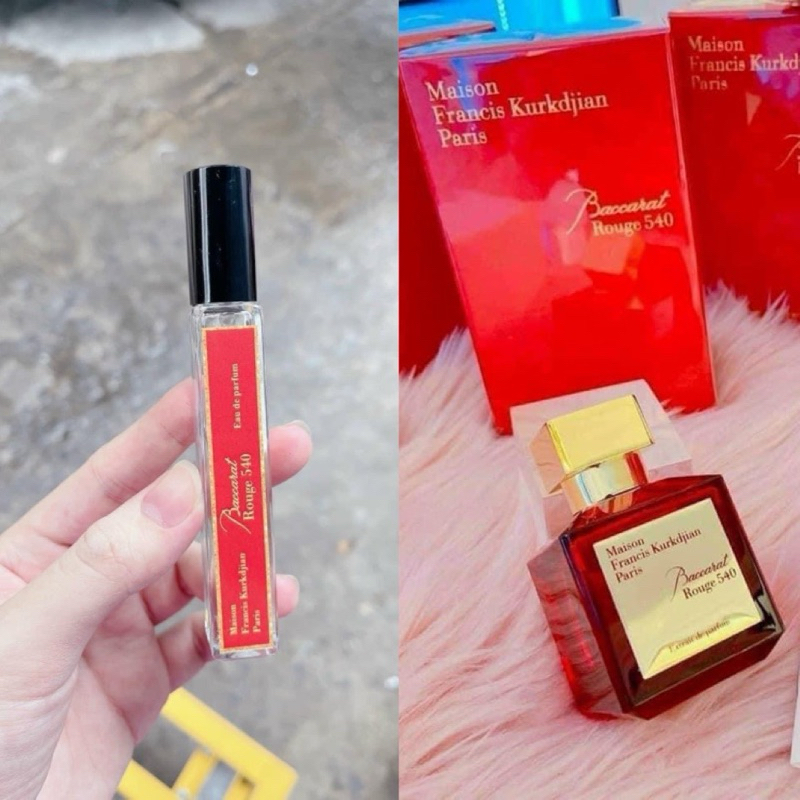 Chiết 10ml mẫu thử nước hoa Mai.son Baccarat Rouge 540 chính hãng