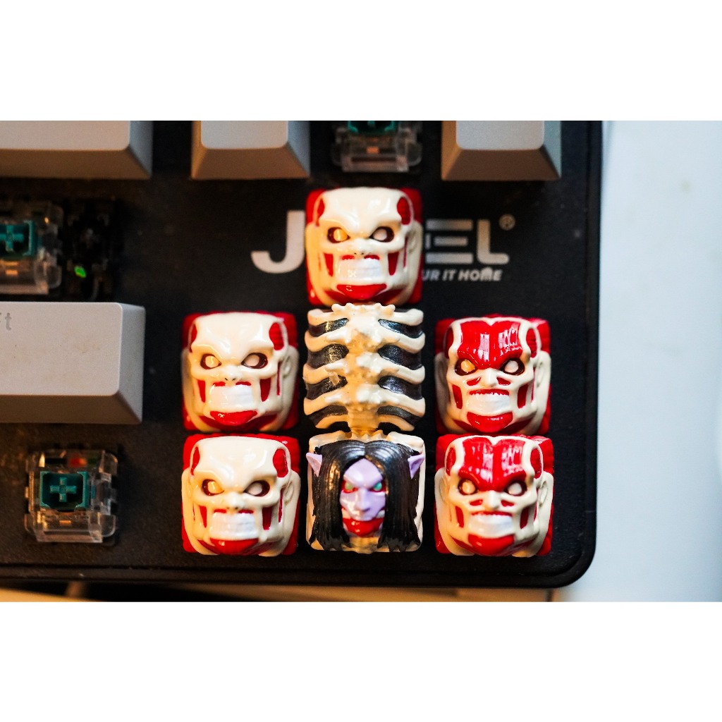 Nút bàn phím cơ anime attack on titan, anime keycap
