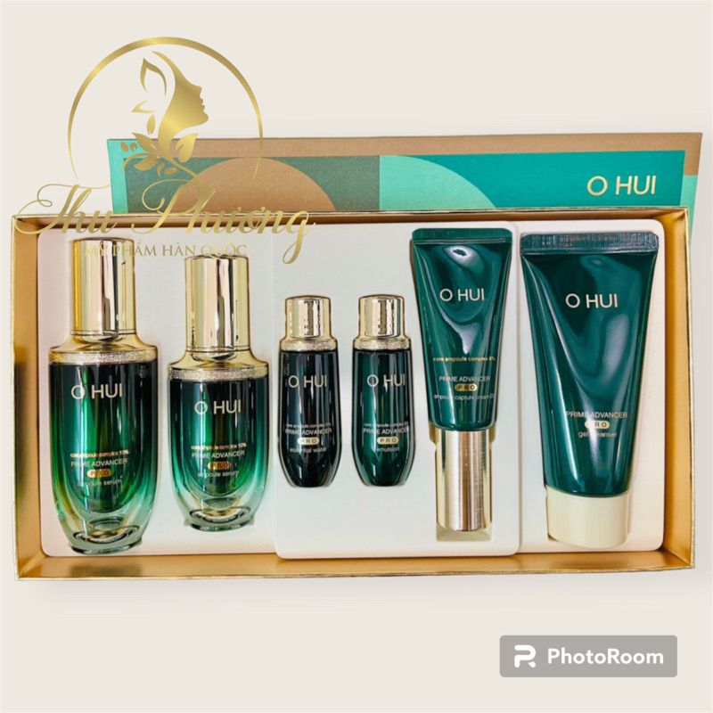 Set tinh chất căng bóng chống lão hóa Ohui Prime Ampoule Serum 50ml - 90ml