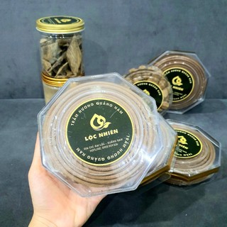 Hộp 06 Khoanh Nhang Khoanh Trầm Hương Xông Lư, cháy trong ~24 giờ/khoanh