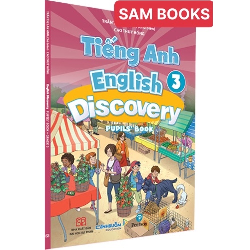 Tiếng Anh 3 CB Discovery trọn bộ 2q bán kèm bút chì 2B 10k