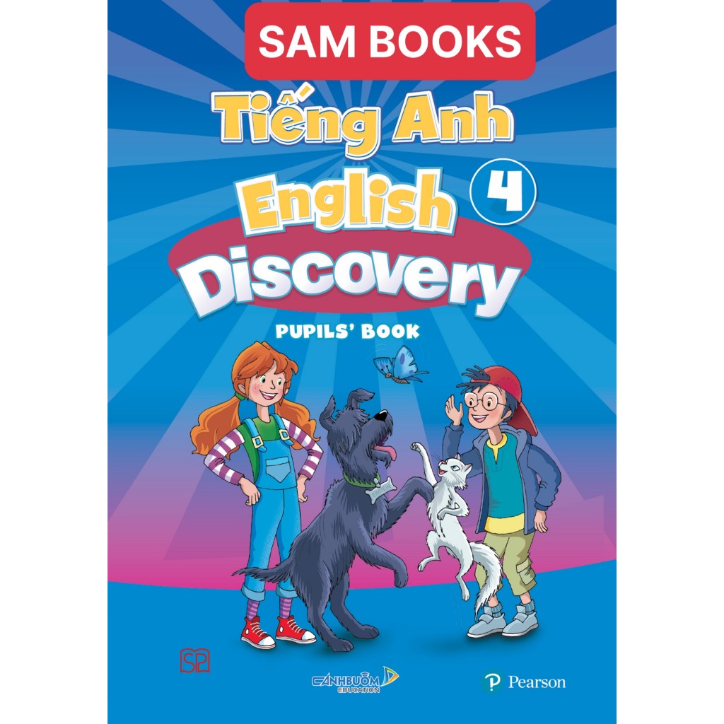 Tiếng Anh 4 CB Discovery trọn bộ 2q bán kèm bút chì 2B 10k