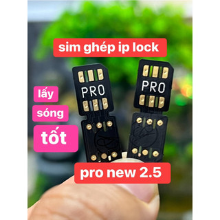 Sim ghép pro new 2.5 tích hợp qpe nạp sẵn mã