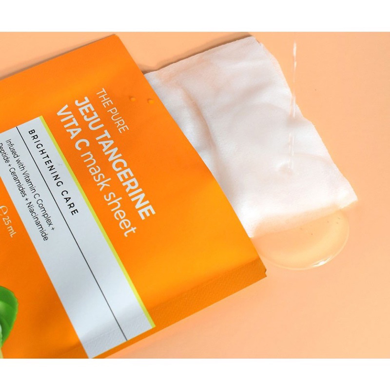 Mặt Nạ Dưỡng Trắng Da Vitamin C Prettyskin