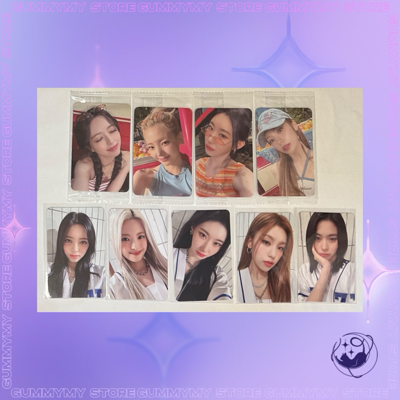 ITZY - ảnh thẻ bo góc pre order benefit Kill My Doubt chính hãng