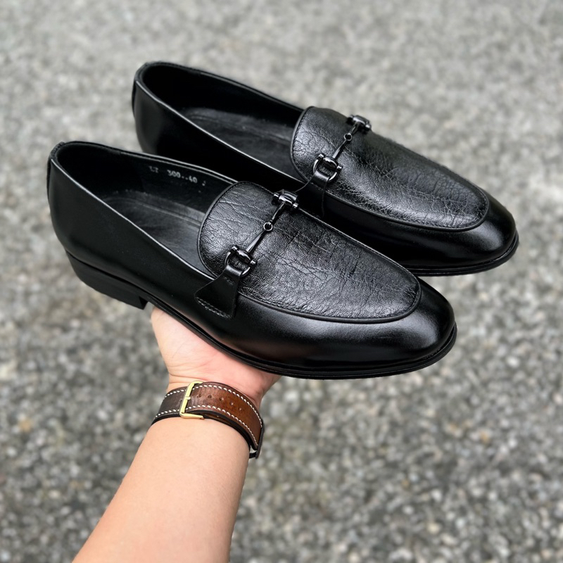 Giày tây công sở, giày da nam Da nhập cao cấp - Mã MK46