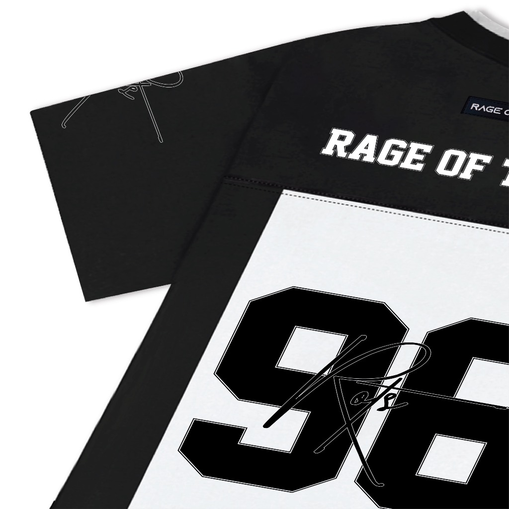 ÁO THUN BÓNG CHÀY, BÓNG RỔ, BÓNG ĐÁ UNISEX  FORM ÂU RAGE OF THE SEA (ROTS STUDIO) - "96 FOOTBALL TEE"