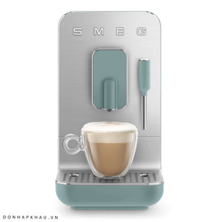 Bcc02 máy pha cà phê espresso smeg bcc02egmeu, emerald green, thermoblock, 19 bar