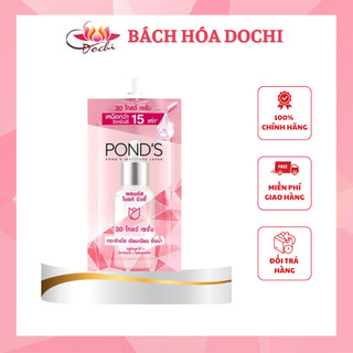 Serum pond dưỡng sáng mờ thâm pond’s 3d glow dạng gói 7.5ml - serum pond's dưỡng sáng mờ thâm
