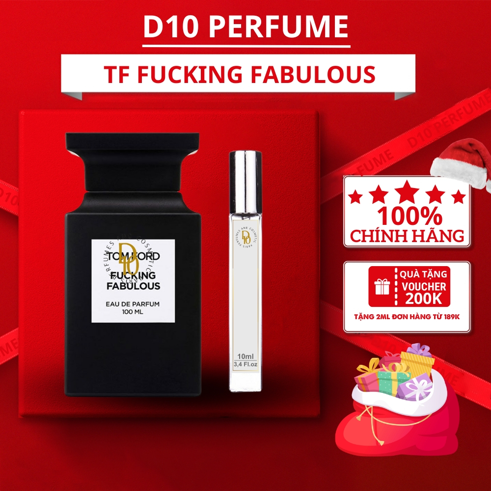 Nước Hoa Nam Nữ Tom Ford Fucking Fabulous - Dầu Thơm nam nữ unisex hương gỗ, hương thơm quyến rũ lưu hương 12h