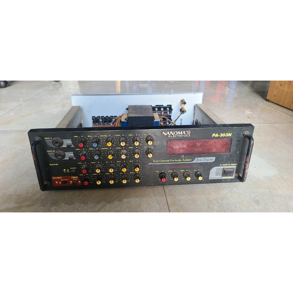 Ampli Nanomax : model PA-303N  mic ko có tiếng, bán xác