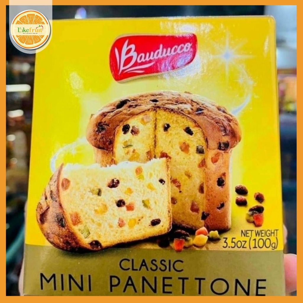 Bánh Panetone Bauducco phiên bản mini, vị truyền thống