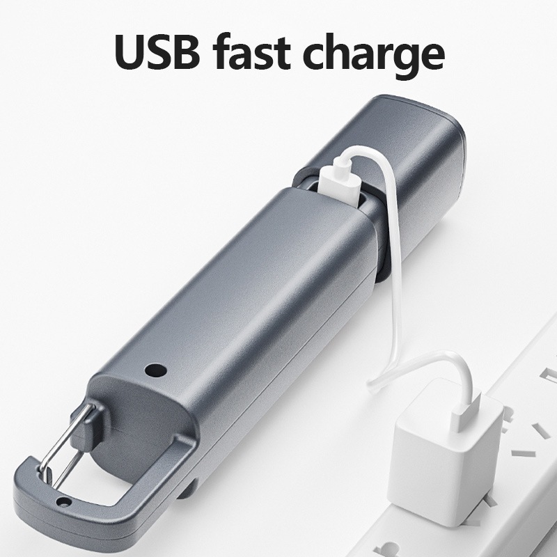 Đèn pin siêu sáng Smilling Shark, pin 1200Mah, Chống nước ip 33. Chiếu sáng bằng Bi cầu
