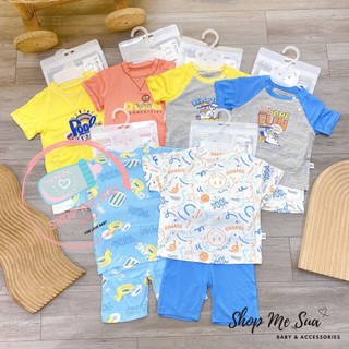 Chaang bộ cộc tay cotton cho bé 6m-5y