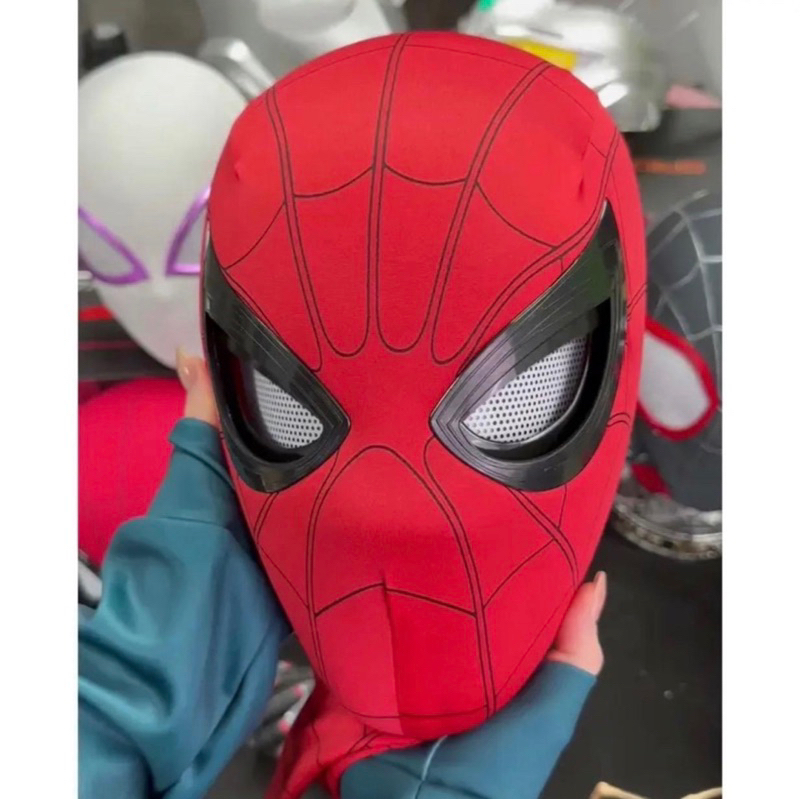 Mặt nạ nhện spiderman nháy mắt thủ công