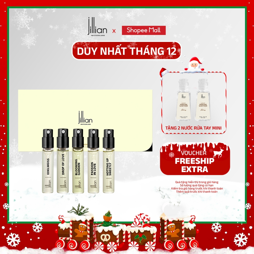 Set Nước hoa Jillian Nữ WOMEN'S ICONIC DISCOVERY 5x2.5ml