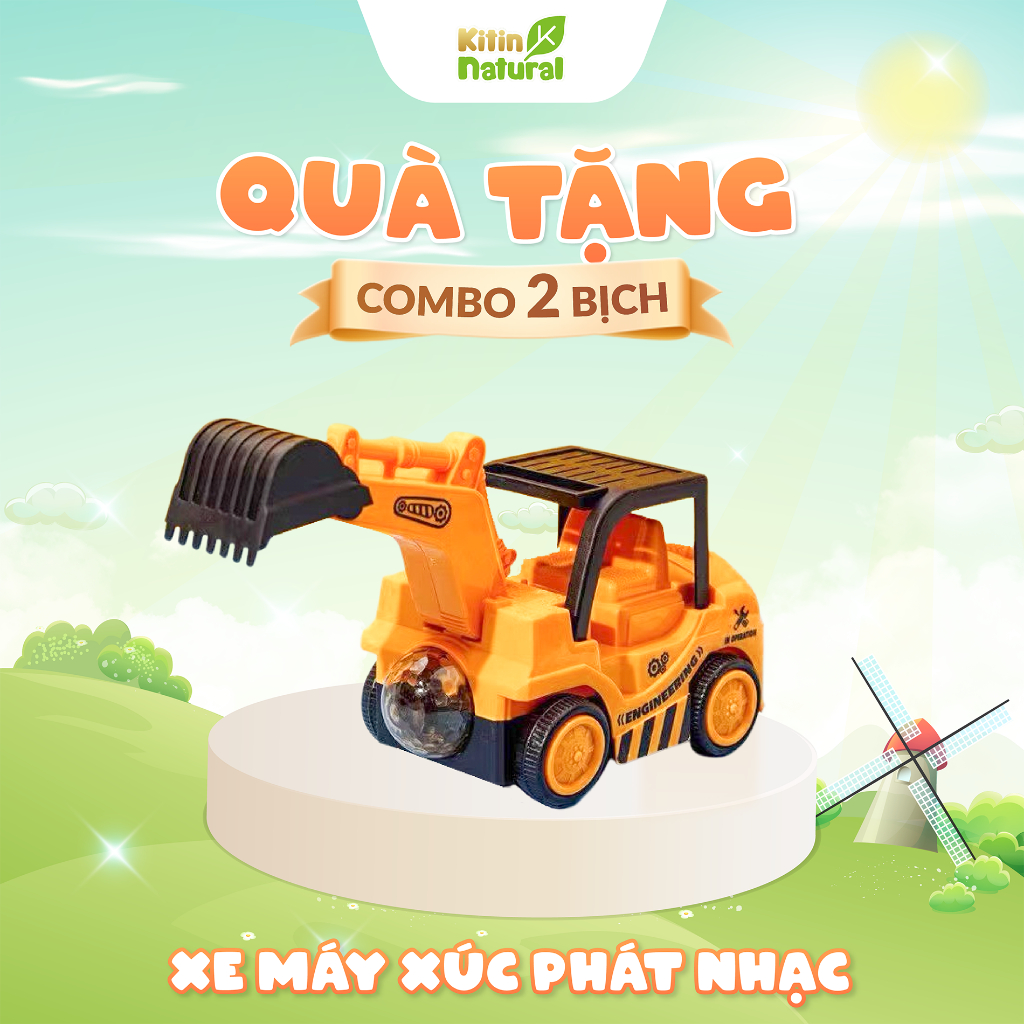 [MKB Gift] Máy xúc phát nhạc Kitin Natural