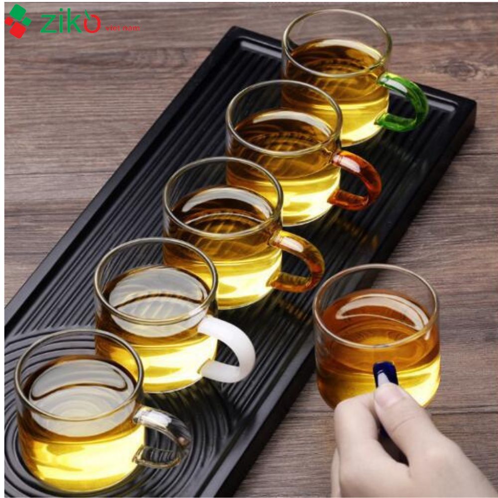 Cốc thủy tinh chịu nhiệt,Ly trà thủy tinh, Chén trà thủy tinh, Dung tích 85ml