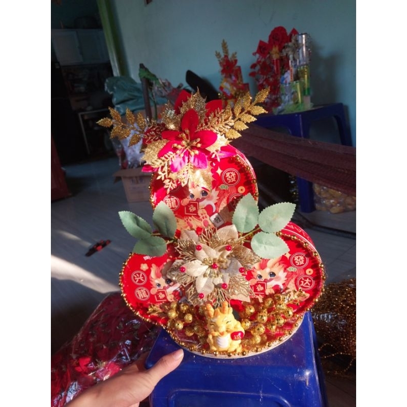 Sét Trang Trí A10 .A13 Trang Trí Tết .Làm Oản Tài Lộc .Tháp Bánh Tháp Nước