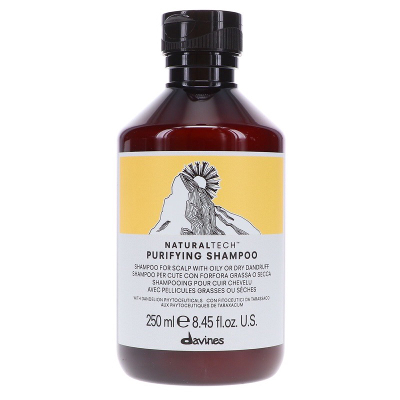 Dầu gội ngăn ngừa gàu cho da đầu gàu DAVINES PURIFYING Shampoo (250ml)