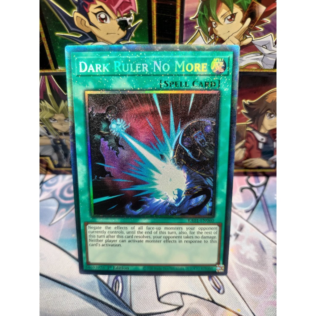 Thẻ bài Dark Ruler No More - RA01-EN060 - 25th Ultimate Collector