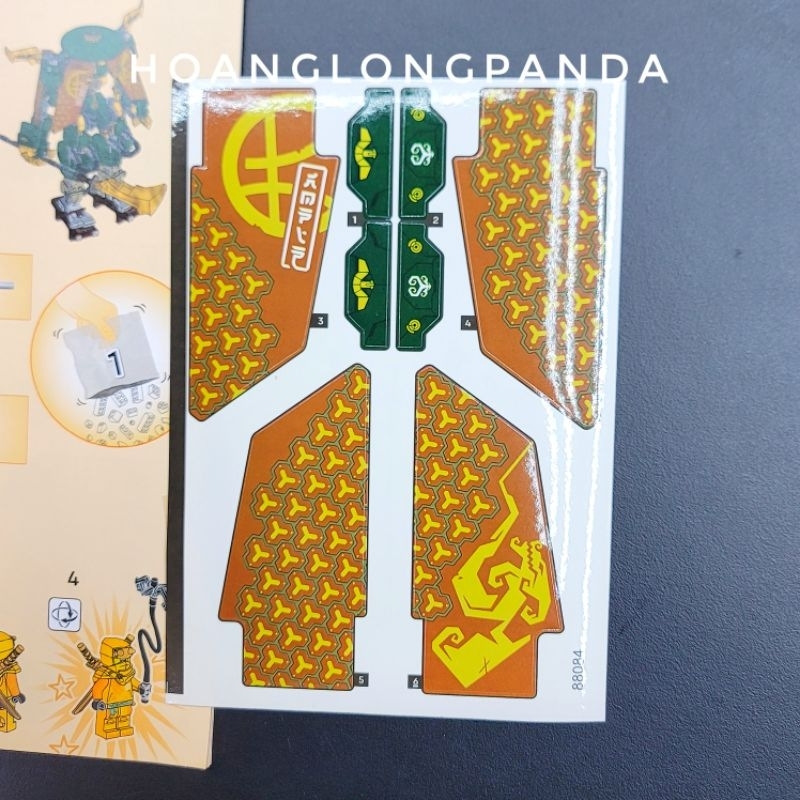 Lắp ráp NINJA CITY 88084 | 71794 Lloyd and Arin's Ninja Team Mechs | 784 chi tiết