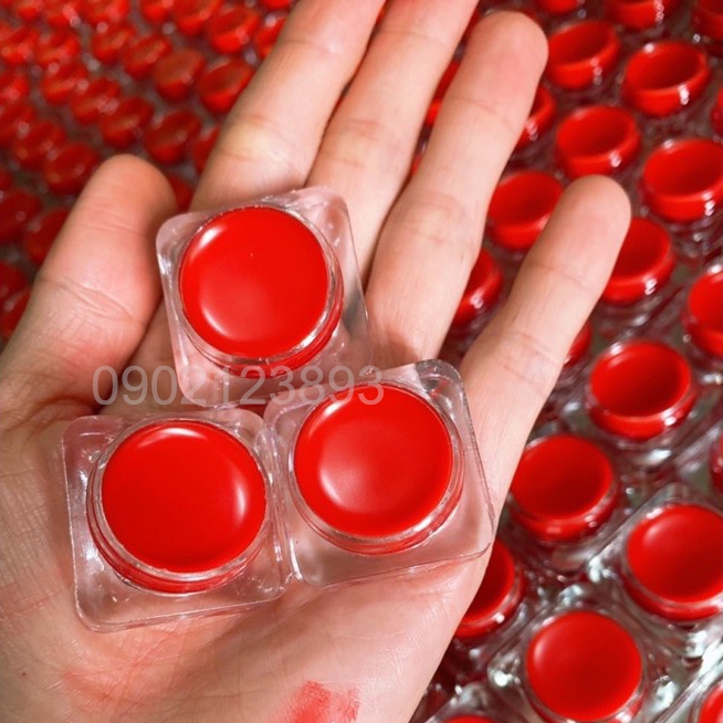 Hũ dưỡng gấc kích màu môi thần thánh 5g chiết suất từ thiên nhiên dưỡng ẩm kích màu môi sau lên đậm hơn đẹp hơn