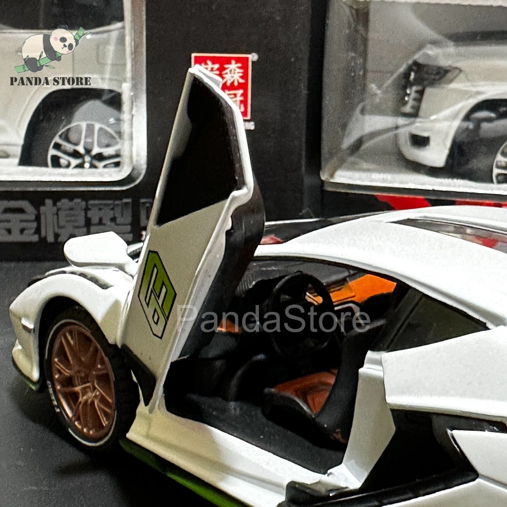 🔥Mô hình xe ô tô Lamborghini Sian tỉ lệ 1:24 khung thép chắc chắn