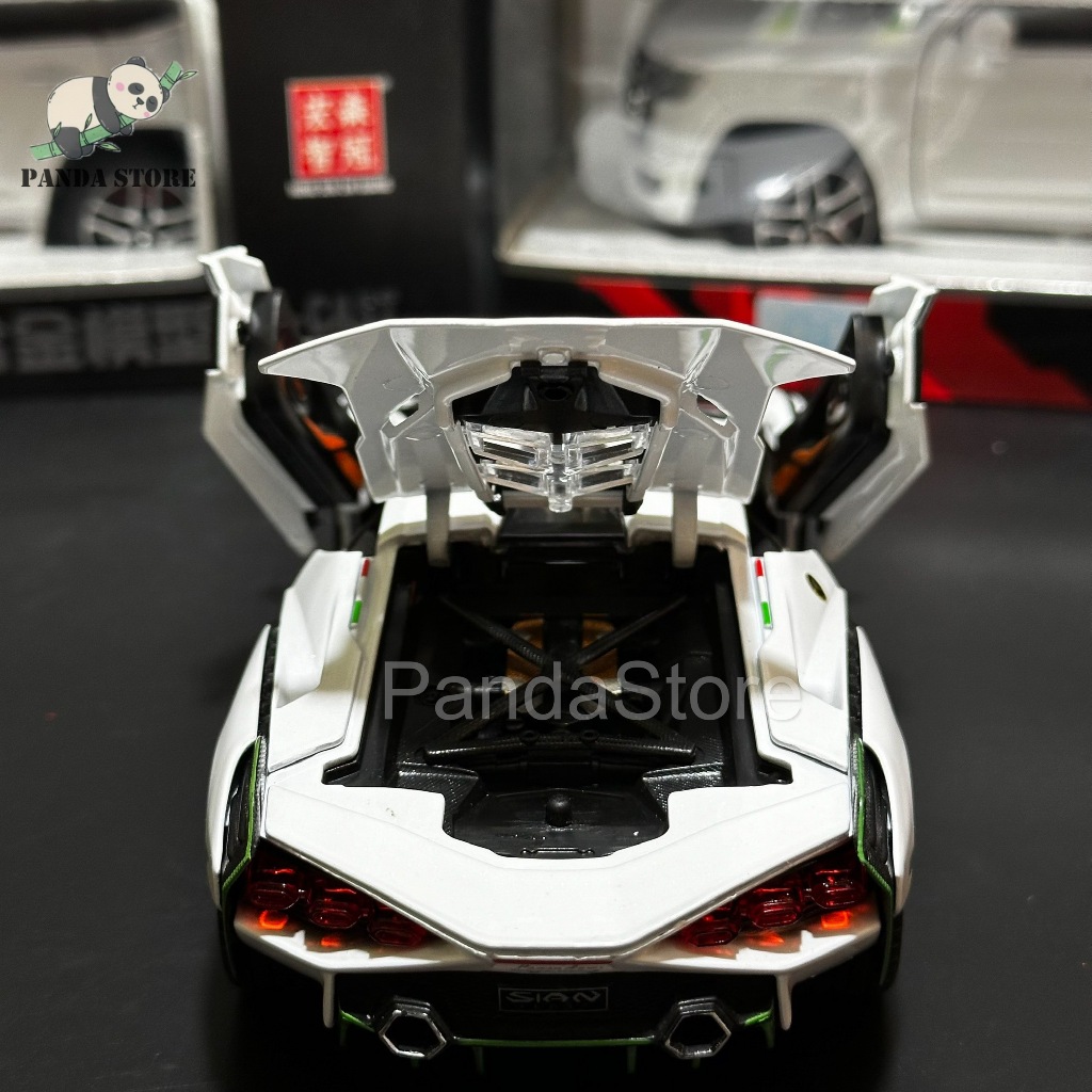 🔥Mô hình xe ô tô Lamborghini Sian tỉ lệ 1:24 khung thép chắc chắn