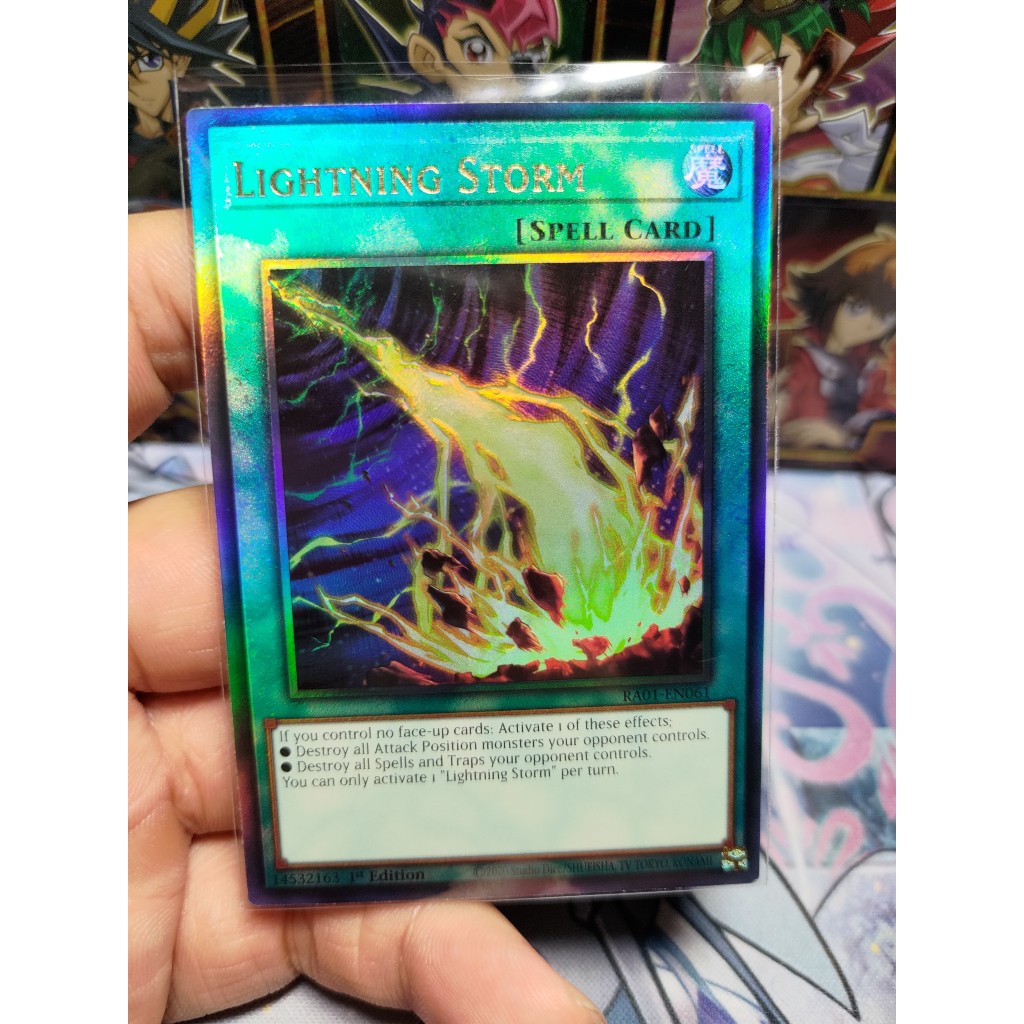 Thẻ bài Lightning Storm - RA01-EN061 - 25th Ultimate