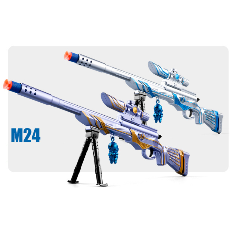 Đồ chơi viên xốp có thể chơi cùng hạt nở 3-4mm, Đồ chơi nhập vai đột kích, M416, M24 cực vui và hấp dẫn