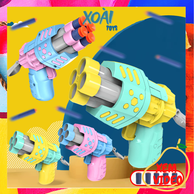 Đồ chơi trẻ em kèm viên xốp, Đồ chơi viên xốp, Phụ kiện game đột kích cực vui và hấp dẫn