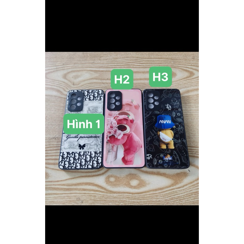 Ốp Lưng Samsung A52 chung A52S viềng dẻo lưng kính
