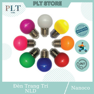  Bóng Đèn Led Bulb Trang Trí 1,5W 8 màu Nanoco NLB 