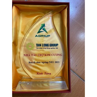 Pha lê, kỷ niệm chương ngọn lửa (in theo yêu cầu)