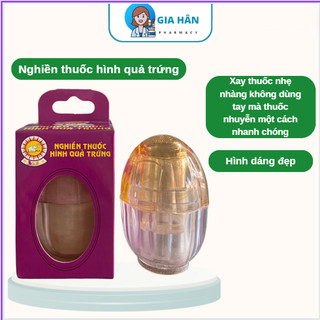 Nghiền thuốc hình quả trứng