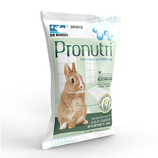 Pronutri thức ăn cỏ nhập khẩu kết hợp 12 loại thảo dược, không ngô, không lúa mì cho thỏ lớn, thỏ con 30g