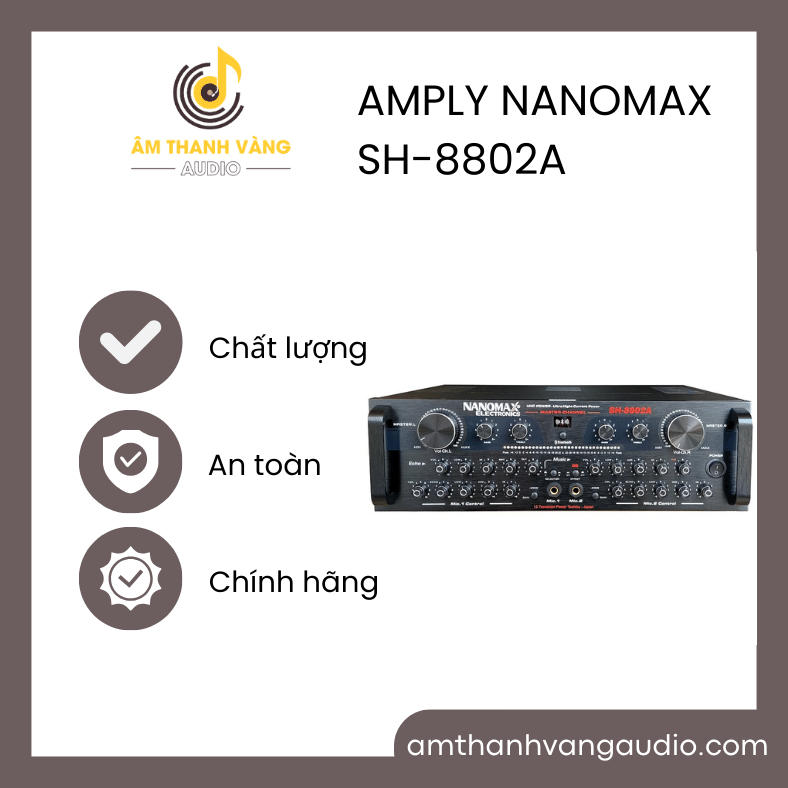 Amply Nanomax SH-8802A