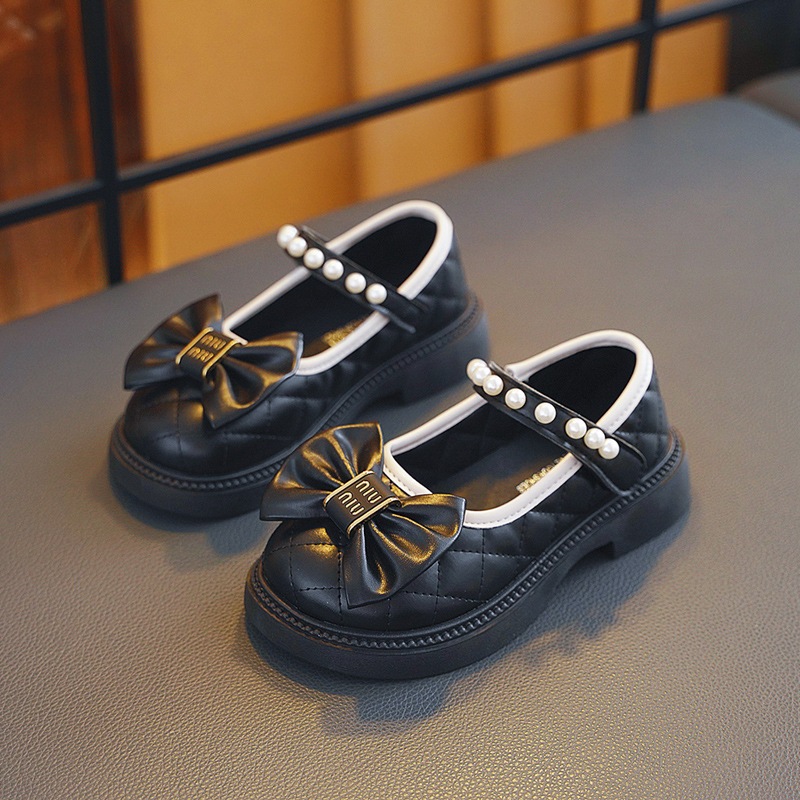 Giày búp bê nơ da mềm HOT 2024 mã xd-850 Quảng Châu cao cấp cho bé gái từ 2 tuổi đến 15 tuổi