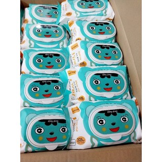 Khăn ướt viral 325g không mùi khổ giấy lớn.