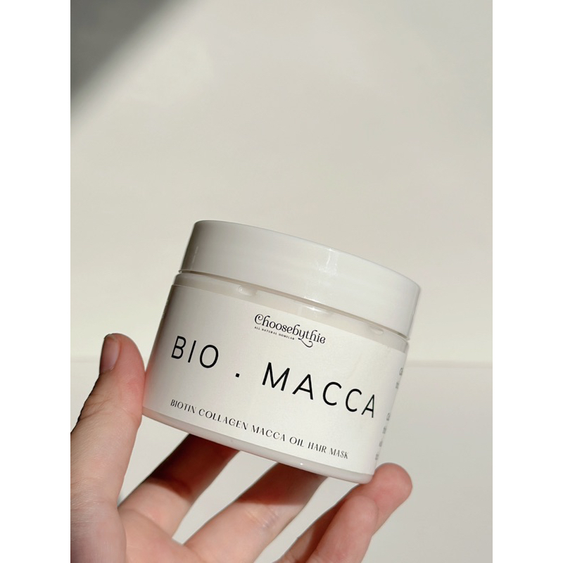 Ủ tóc Biotin Hạt Macca phục hồi độ ẩm tự nhiên cho tóc giúp tóc suôn mượt chắc khỏe  - Choosebythie