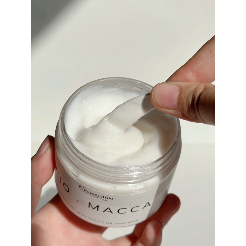 Ủ tóc Biotin Hạt Macca phục hồi độ ẩm tự nhiên cho tóc giúp tóc suôn mượt chắc khỏe  - Choosebythie